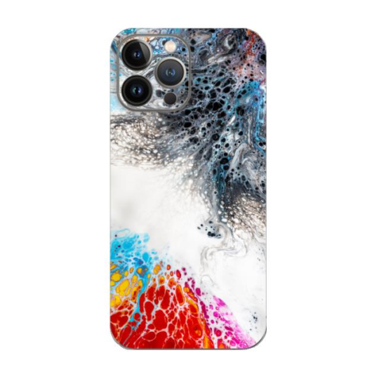 Set Folii Skin Acoperire 360 Compatibile cu Apple iPhone 13 Pro Max (2 Buc) - Marmalis Sticker Skin Printing Plasma