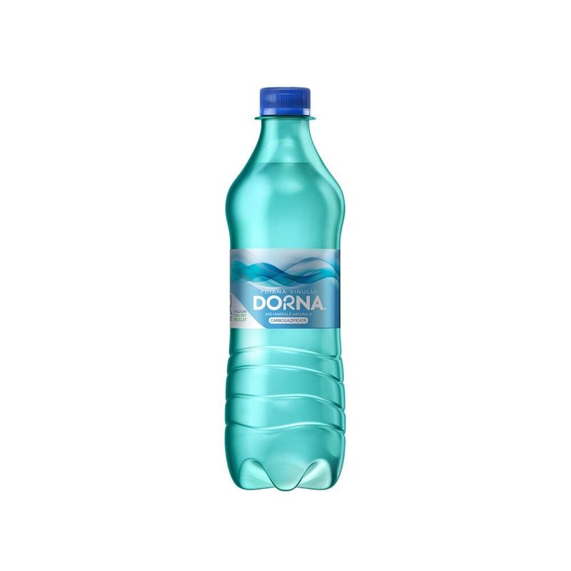 Apa carbogazoasa minerala naturala Dorna, 0.5 l