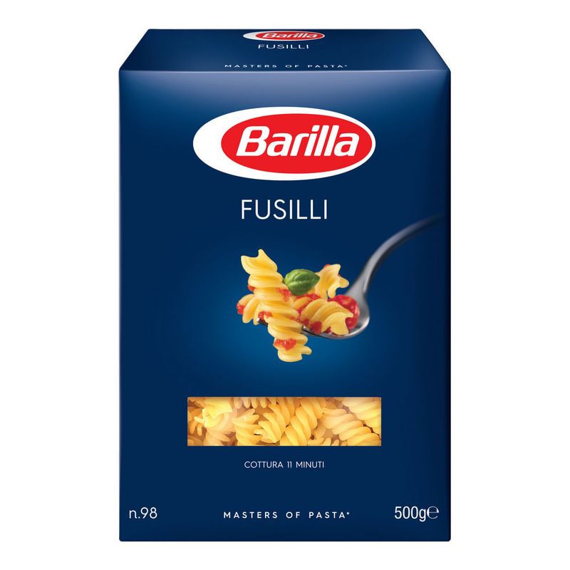 Fusilli n98 Barilla, 500g