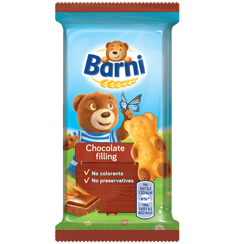 Prajitura Barni cu ciocolata 30 g