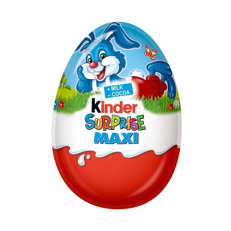 Ou din ciocolata Kinder Surprise Maxi, pentru baietei, 100 g