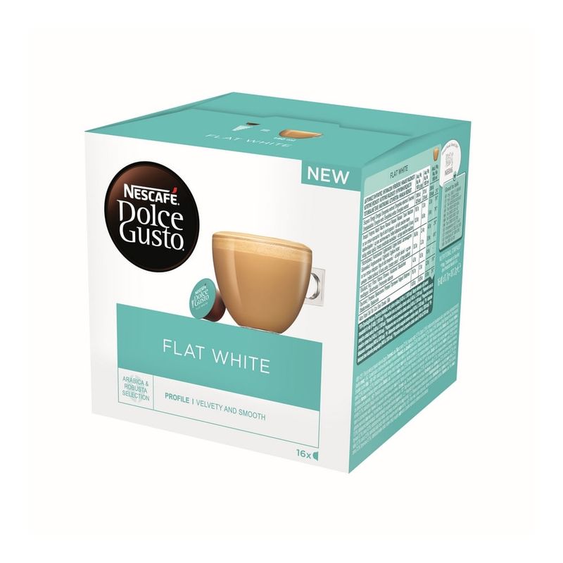 Cafea capsule flat white Nescafe Dolce Gusto, 16 capsule