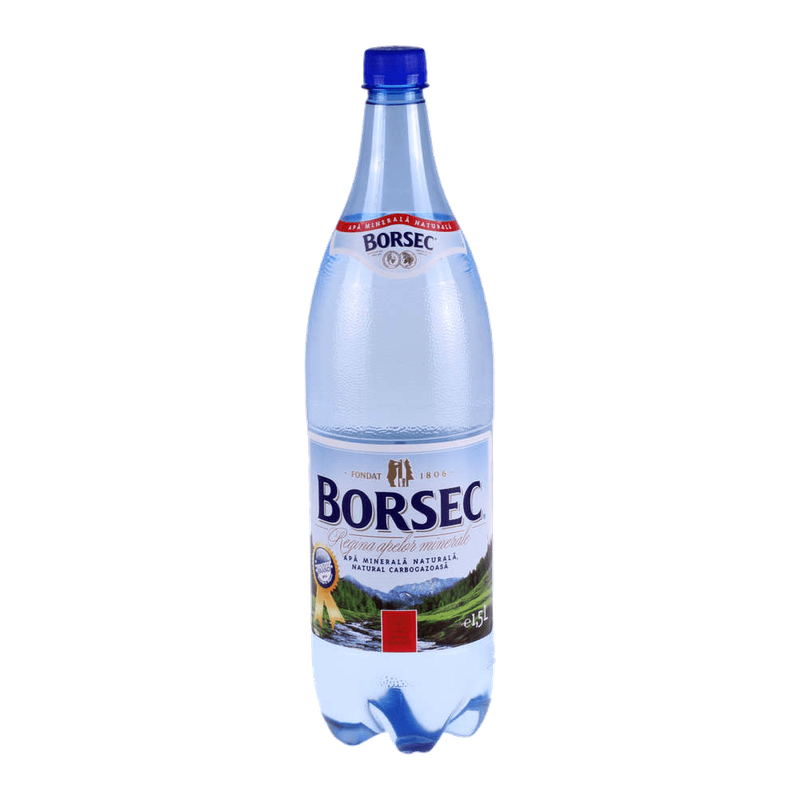 Apa carbogazoasa minerala Borsec, 1.5 l