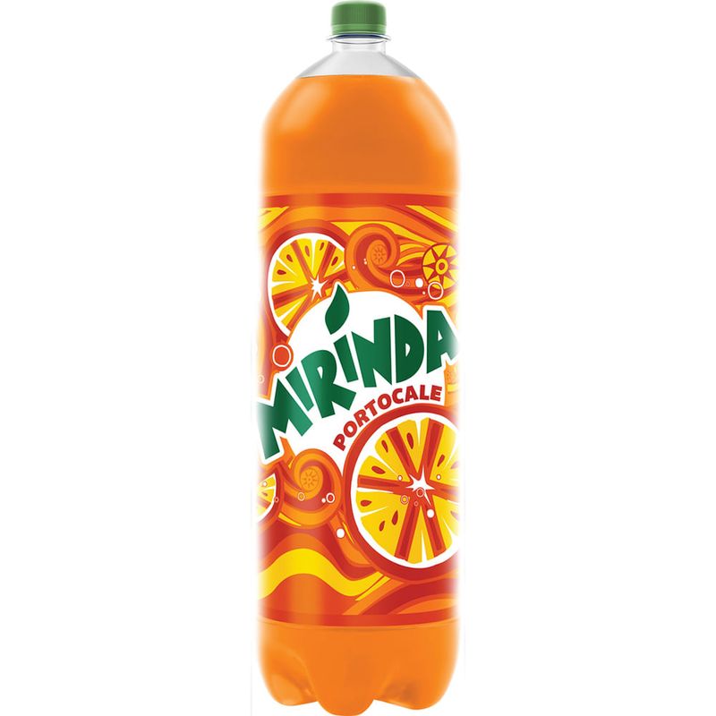 Bautura carbogazoasa cu aroma de portocale Mirinda, 2.5 l