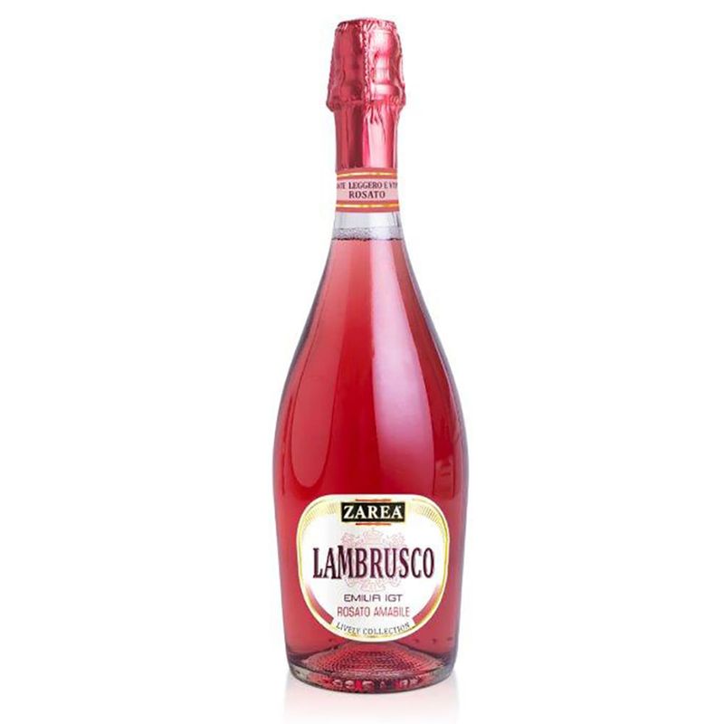 Vin spumant roze demidulce Zarea, Lambrusco 0.75 l