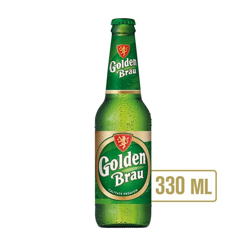 Bere blonda Golden Brau, 0.33 l