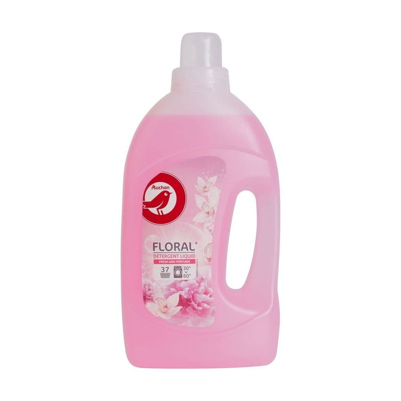 Detegent lichid Floral Auchan 37 spalari, 2 l