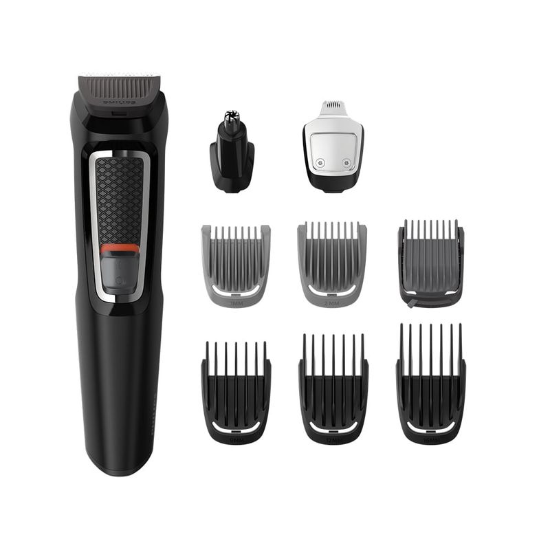 Aparat multifunctional de tuns Philips Multigroomer MG3740 cu 6 piepteni