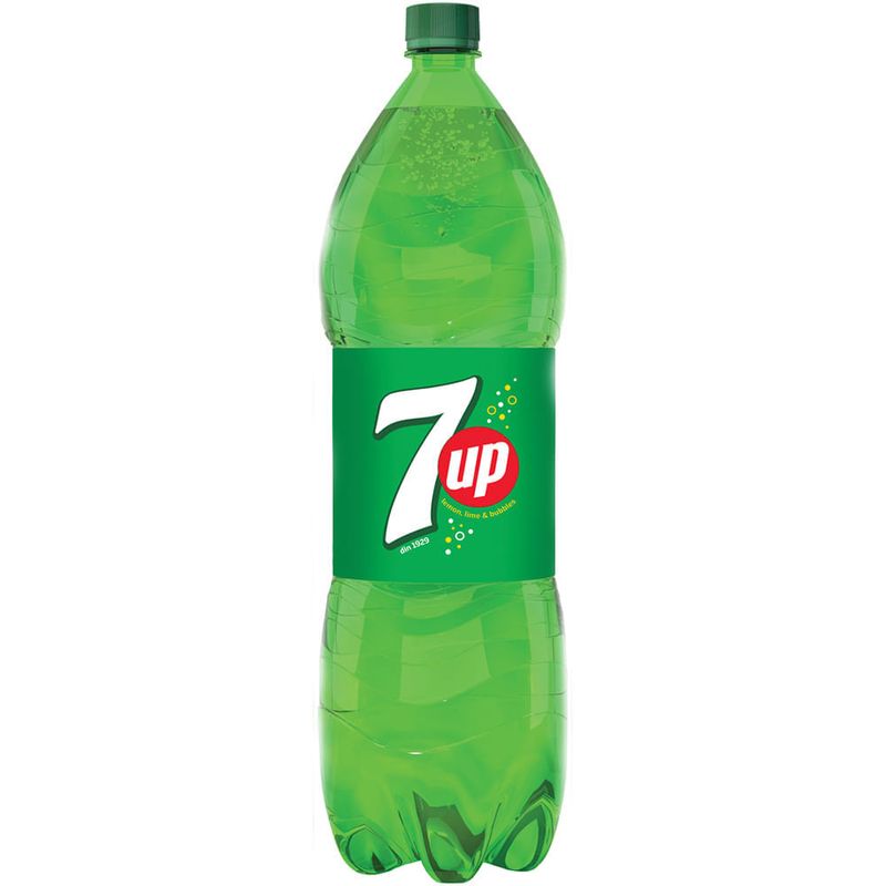 Bautura carbogazoasa 7 Up Lime, 2 l