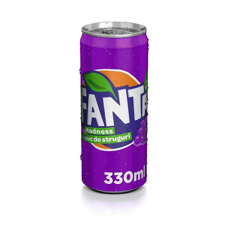 Bautura carbogazoasa Fanta Madness, 0.33 l