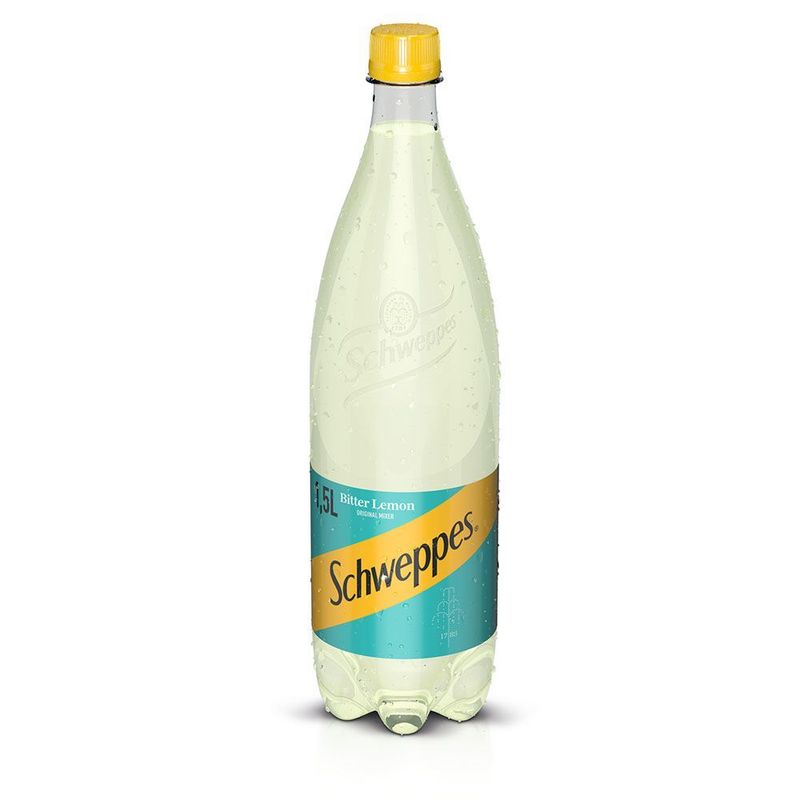 Bautura carbogazoasa Schweppes Bitter Lemon, 1.5 l