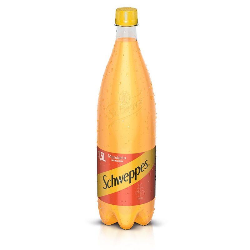 Bautura carbogazoasa Schweppes Mandarin, 1.5 l