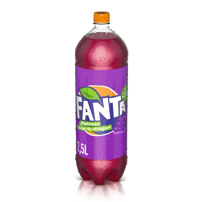 Bautura carbogazoasa Fanta Madness, 2.5 l