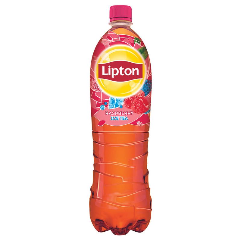 Bautura necarbogazoasa cu suc de zmeura Lipton Ice Tea, 1.5 l