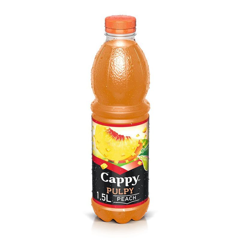 Bautura necarbogazoasa cu piersica Cappy Pulpy, 1.5 l