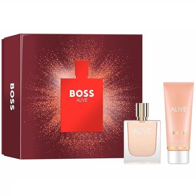 Set Apa de Parfum Hugo Boss Alive 50 ml + 75 ml Lotiune de corp, Femei
